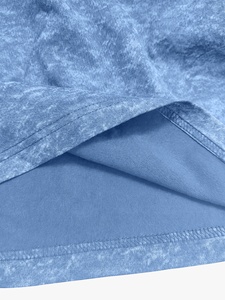 Everyday Casual Street Tee for Men and Boys Featuring Unique <b>Washed</b> Surface Style and Relaxed Comfort - Product Image 5