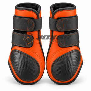 Botas ecuestres transpirables que ofrecen una cobertura cómoda, movimiento flexible y fácil ajuste para caballos activos. - Product Image 2