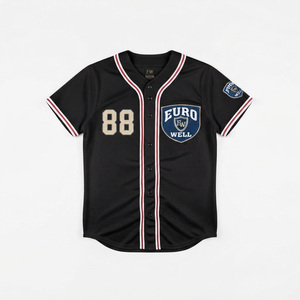 Custom Printed Lightweight Breathable Mesh Youth Softball Practice Team Apparel Baseball <b>Jersey</b> <b>Short</b> Sleeve Baseball <b>Jersey</b> - Product Image 1