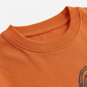 T-shirt ample à manches courtes et col rond pour femme, imprimé fille, anti-boulochage, tricoté, écologique, décontracté, nouveau style tendance pour l'été - Product Image 4