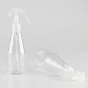 Bouteille conique en plastique PET de 270 ml de haute qualité pour cosmétiques, avec marquage à chaud et couleurs personnalisées pour emballage sur mesure - Product Image 5