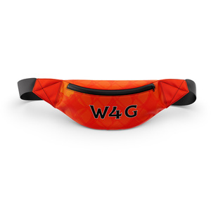 Wear <b>4</b> Games Customized High Quality Sporty Lightweight Tear Resistant Cross Body PU Waist Bag All Seasons Fanny <b>Pack</b> Zipper - Product Image 1