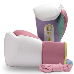 ผู้ผลิตถุงมือชกมวยคุณภาพสูง ขนาด 14 ออนซ์ 10 ออนซ์ สำหรับฝึกซ้อม พร้อมโลโก้สั่งทำพิเศษ ถุงมือชกมวยแบบผูกเชือก พร้อมบริการ OEM - Product Image 1