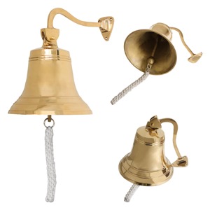Campana Náutica de Latón para Decoración del Hogar y Jardín, Campana de Latón Premium para Barcos, Regalos, Templos y Decoración de Exteriores - Product Image 3