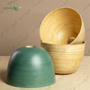 Abat-jour en bambou tissé, artisanal, moderne et minimaliste, pour lampes suspendues d'intérieur - Product Image 4