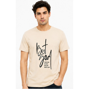 <b>Men</b> Cotton T <b>Shirt</b> OEM ODM Custom Logo Short Sleeve Crew Neck Premium Wholesale Clothing Supplier Wholesale <b>Men</b> Cotton T <b>Shirt</b> - Product Image 1