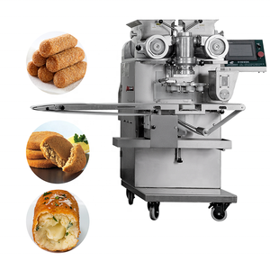 Nouvelle machine commerciale automatique à croquettes 220V, pour aliments fourrés, avec contrôle tactile, en acier inoxydable SUS304, haute efficacité - Product Image 2
