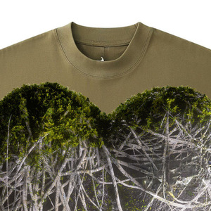 Camisetas con Estampado Gráfico Unisex, 100% Algodón, 300 GSM, Impresión Puff, Directo de Fábrica, Suministro de Fábrica, Proveedor de Ropa al por Mayor OEM ODM - Product Image 3