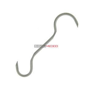 Guía para Pasar Alambre, Instrumento Quirúrgico Manual de Acero Inoxidable para Cerclaje Ortopédico Veterinario, Herramienta de Colocación de Alambre Canulado - Product Image 2