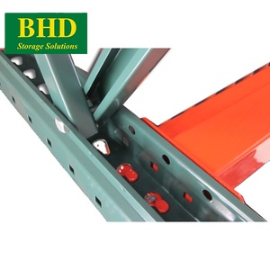 BHD Vietnam's Teardrop Beam Steel Warehouse <b>Rack</b> Pallet Racking CE Certified Corrosion Protected 2000-2500lbs Capacity Durable - Product Image 1