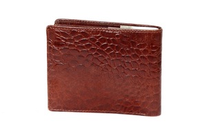 กระเป๋าสตางค์หนังจระเข้ของผู้ชายพร้อมช่องใส่เหรียญแบบเปิดปิดระบบ RFID และที่ใส่บัตรเครดิต - Product Image 4