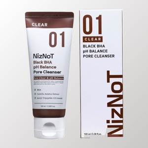 Limpiador facial coreano K-Beauty Needsnot 01 Black BHA pH Balance Pore Cleanser 100ml Hecho en Corea Cuidado de la piel unisex - Product Image 6