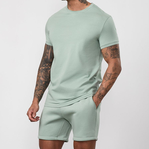 Men's 100% Cotton Shorts Casual <b>Elastic</b> Waist Drawstring Lightweight Workout Lounge Beach Jersey Sweat Shorts - Product Image 6