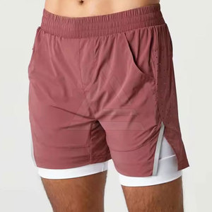 Shorts de sport haute performance pour hommes, conçus pour l'entraînement physique, la course à pied et les séances d'entraînement intenses, avec un confort maximal. - Product Image 2