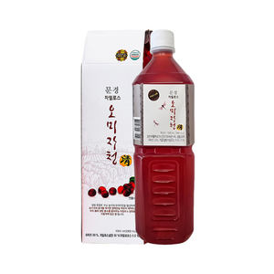 [MKM] Xyolse Omija Syrup 1000ml, Líquido de Grado Alimenticio Silvestre con 5-HTP y Vitamina C en Envase de Plástico para Todas las Edades, Corea - Product Image 4
