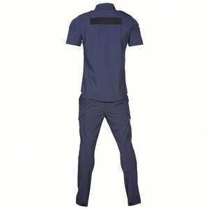 Nouvel ensemble d'uniformes de sécurité bleu marine pour la Chine : tenue formelle de garde (haut et pantalon) - Product Image 5