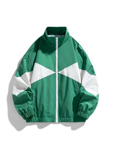 Custom Logo <b>Women</b> Waterproof Windbreaker Stand Collar Zipper <b>Lightweight</b> Packable Rain Polyester Outerwear <b>Jacket</b> - Product Image 1