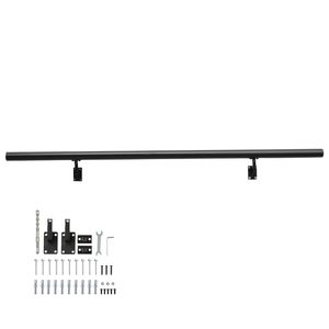 Kit Ringhiera per Scale in Lega di Alluminio da 1,5 m per Montaggio a Parete Interno, Corrimano Rinforzato per Scale, Facile Installazione - Product Image 1