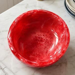 Accessoires pour la maison : Plateaux de service, plats, ustensiles en résine et art sculptural, bol en résine fait main - Product Image 5