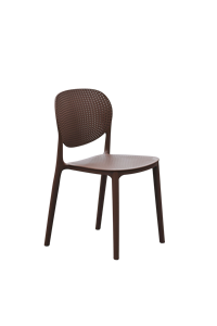 Modern Eco-Friendly Lightweight <b>Plastic</b> Living Room <b>Chair</b> Solid Back Stackable Design Waterproof Foam Filled Mesh Liner Home - Product Image 2