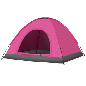 Tenda a Cupola Rosa per Campeggio da 3/4 Persone - Product Image 1