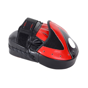 Guantes de Boxeo Transpirables de PU, Negros y Rojos, Almohadillas de Entrenamiento para Golpear - Product Image 4