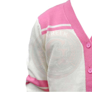 Sorority High Performance Winter <b>Cardigan</b> Cotton Fleece Knitted Women's Sweaters <b>Long</b> Sleeve Quick Dry Lightweight Casual Wear - Product Image 3