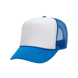 Custom Neon Yellow Fashion Trucker Mesh <b>Hat</b> Wholesale Bulk ODM Customized Snapback Cap White Foam Premium Outdoor Beach Hip Hop - Product Image 2