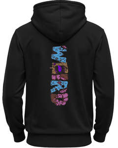 Sudaderas con Capucha Premium Personalizadas con Lavado Ácido y Frente Sólido |   Suéter de Algodón de Alta Calidad de 300g |   Fabricante de Etiqueta Privada OEM ODM de Secado Rápido - Product Image 2