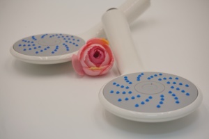 Custom Logo OEM Available White ABS Single-Function High Pressure Water Saving Hand <b>Shower</b> Head for Bathroom - Product Image 3