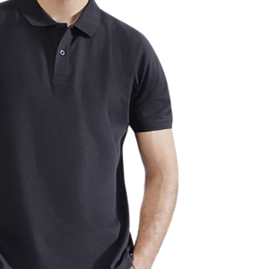 Custom Men's Breathable Eco-Friendly for <b>Shirt</b> | Premium Solid <b>Black</b> Short Sleeve Cotton Top | Minimalist Streetwear Casual - Product Image 5