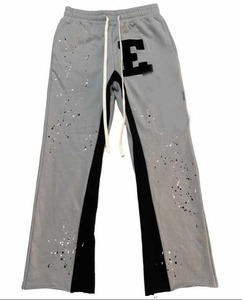 Factory Direct <b>Jogger</b> and Flared Pants Premium Cotton Casual <b>Trousers</b> Private Label OEM Export Supplier Bulk Orders - Product Image 3