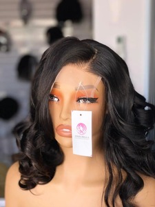 Peluca de cabello humano de 12 pulgadas más vendida con encaje transparente HD, cómoda y natural, disponible para la venta. - Product Image 1