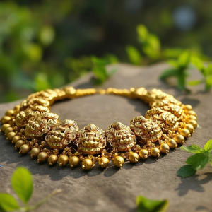 Nagas Short Neckset Designs Nakshi Fine Jewelry Set - Product Image 3