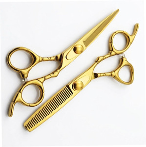 Ciseaux de coiffure professionnels, ciseaux de barbier, outils de coupe de cheveux en acier inoxydable - Product Image 4