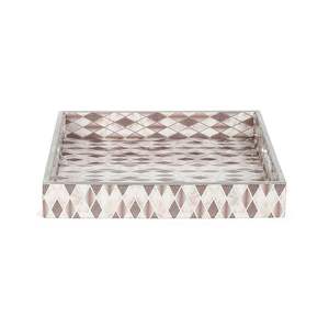 Enamel Coated Steel Serving Tray Retro Enamel Tea Tray Decorative Enamel Display Tray Oval Shape Enamel Tray - Product Image 5