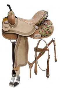 2026 Hot Selling Western Leather Saddle with premium ss Fittings horse Stock Saddle for <b>Equestrian</b> Use - Product Image 2