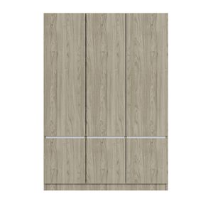 Archiviazione per armadio in legno a 6 porte ispirata alla natura per camera da letto - Product Image 4