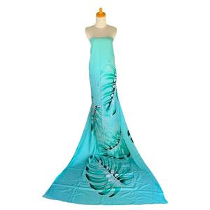 Large choix de couleurs avec peinture à la main ornements 100% rayonne Bali paréo plage Sarong motif feuille - Product Image 3