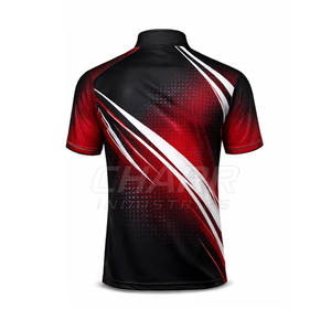 Camiseta de Bolos Personalizada 100% Poliéster para Hombre, Deportiva, Tejida, de Alta Calidad, Antibacteriana y de Secado Rápido - Product Image 4