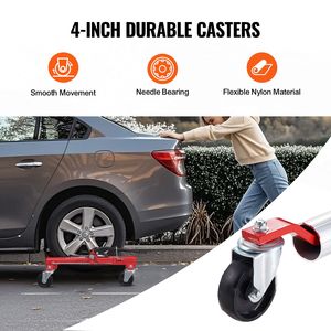 Carrello Sollevatore per Veicoli Pesanti, Capacità Massima 1500 Libbre, Ruote Girevoli a 360 Gradi, Sollevatore per Auto - Product Image 5