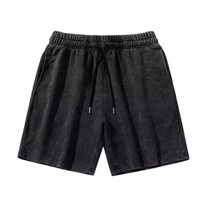 Meilleure qualité 100 _ Shorts et t-shirts pour hommes en coton col rond pour hommes T-shirts et shorts vintage de grande taille pour hommes et femmes - Product Image 4