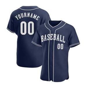 Ventes en gros d'uniformes de softball sublimés pour hommes, maillots de baseball 100% polyester, maillots de baseball personnalisés pour adultes à bas prix, qualité supérieure - Product Image 4