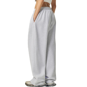 Pantalones Deportivos para Hombre y Mujer, Cintura Elástica con Cordón, Corte Holgado y Recto, Ropa Casual Urbana, Fabricante con Logotipo Personalizado - Product Image 6