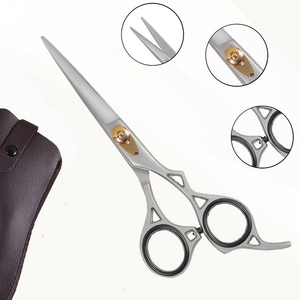 Tijeras de Peluquería Profesionales de Acero Inoxidable para Diestros, 32 Dientes, para Adelgazar el Cabello, Duraderas, Reutilizables, Herramienta Afilada - Product Image 6