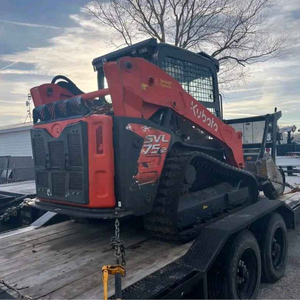 รถตักล้อยาง Kubota SVL75-2 พร้อมอุปกรณ์ตัดไม้สำหรับงานป่าไม้ รถตักขนาดกะทัดรัดประสิทธิภาพสูงสำหรับระบบการเคลียร์พื้นที่ - Product Image 1