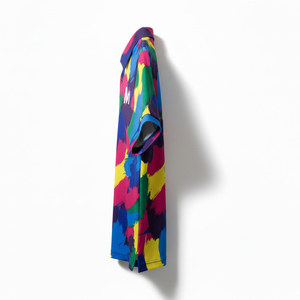 Polo respirant sublimé, vêtements d'équipe personnalisés, impression par sublimation intégrale, chemise de golf pour hommes, vêtements de sport en gros - Product Image 4