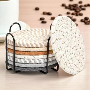 Posavasos de Estilo Moderno, Perfecto para Vasos y Platos, Resistente al Calor, Tapete Multiusos para Mesa, Cocina y Decoración del Hogar, de la India - Product Image 1