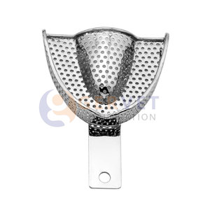 ถาดพิมพ์ฟันสแตนเลสแบบแมนนวล ขายส่ง MOQ ต่ำ ใช้ซ้ำได้ คุณภาพพรีเมียม - Product Image 2
