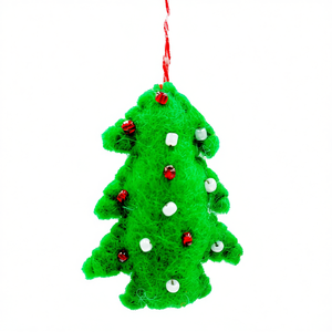 Sapin de Noël en feutre de laine - Product Image 2